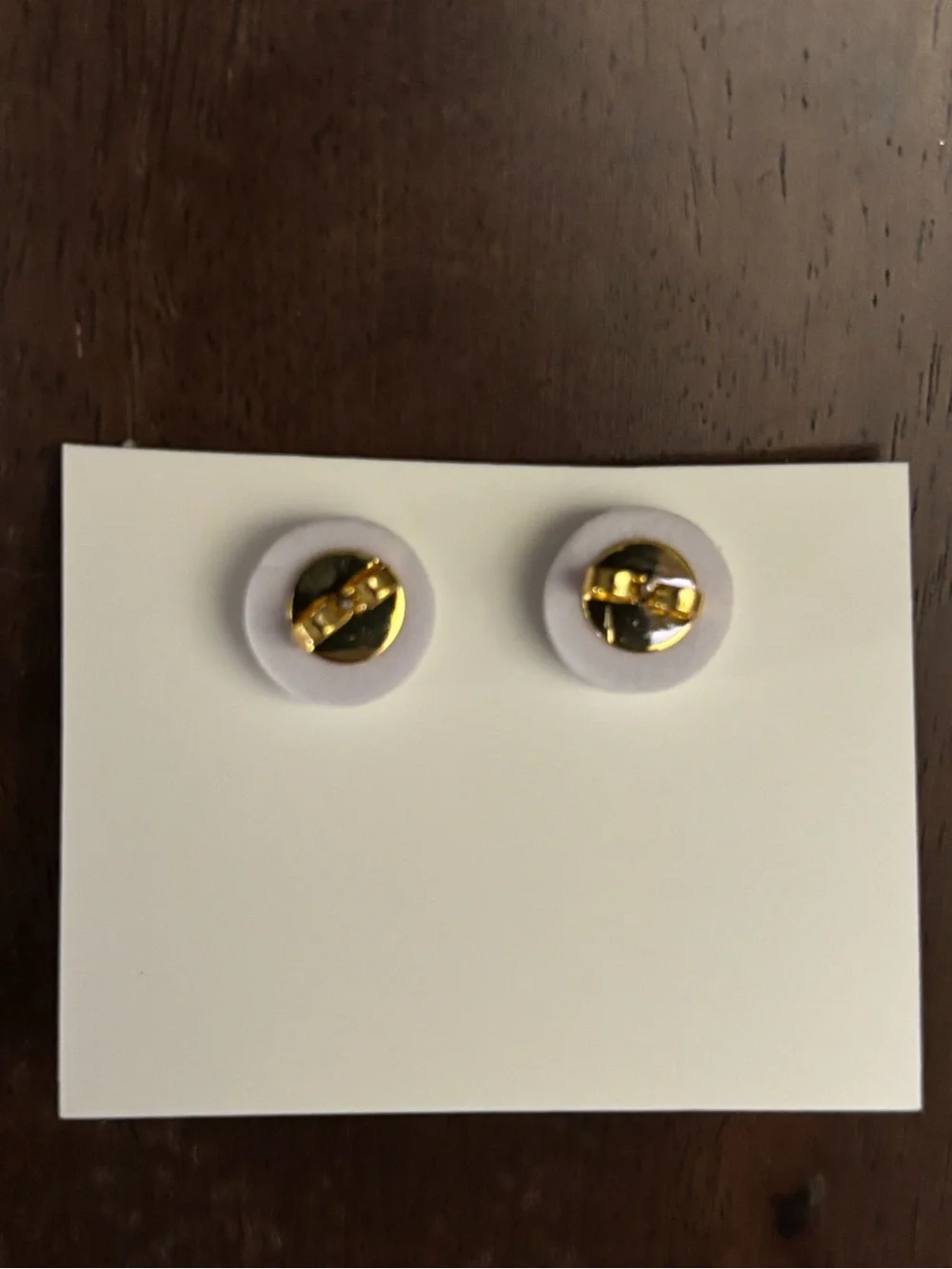 Brand new Tory Burch Gold plated and Pearl Drop Earrings